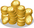 Amount of monety