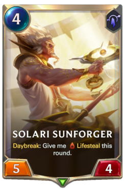 Solari Sunforger (Légendes de Runeterra)