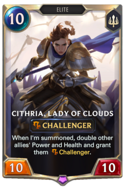 Cithria, Dame des Nuages ​​(Légendes de Runeterra)