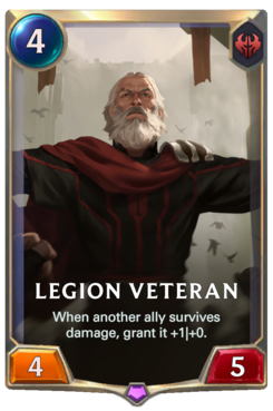 Vétéran de la Légion (Legends of Runeterra)