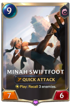 Minah Swiftfoot (Légendes de Runeterra)