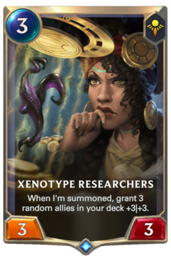 Investigadores de xenotipo (Legends of Runeterra)